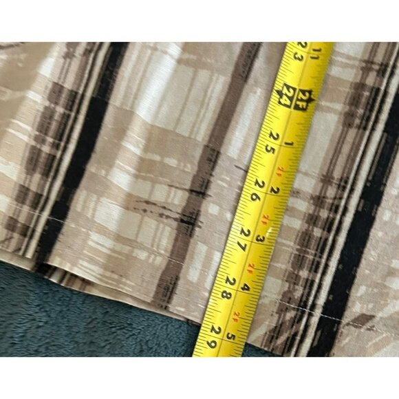 Centro Men's Linen Short Sleeve Casual Button Down Shirt Size XL Bamboo Tropical - Picture 5 of 9